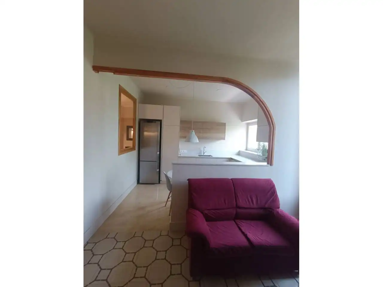 Kitchen of Flat for rent in Ponts  with Heating and Balcony