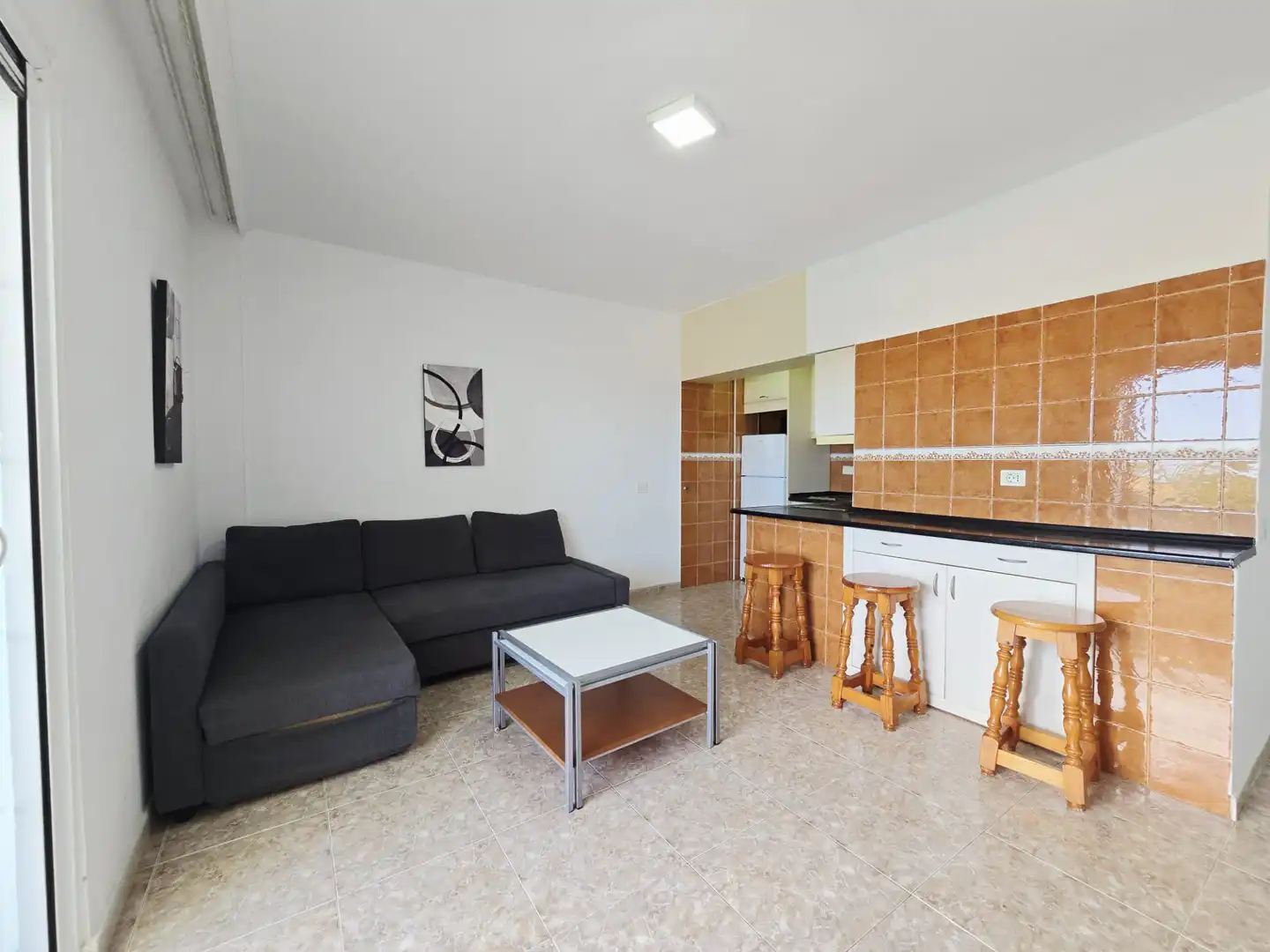 Sala de estar de Apartamento en venta en Playa del Inglés