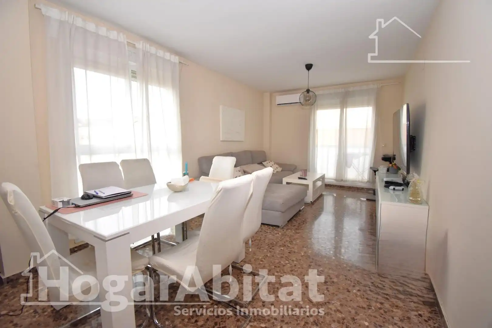 Living room of Attic for sale in Alcàsser  with Air Conditioner, Heating and Terrace