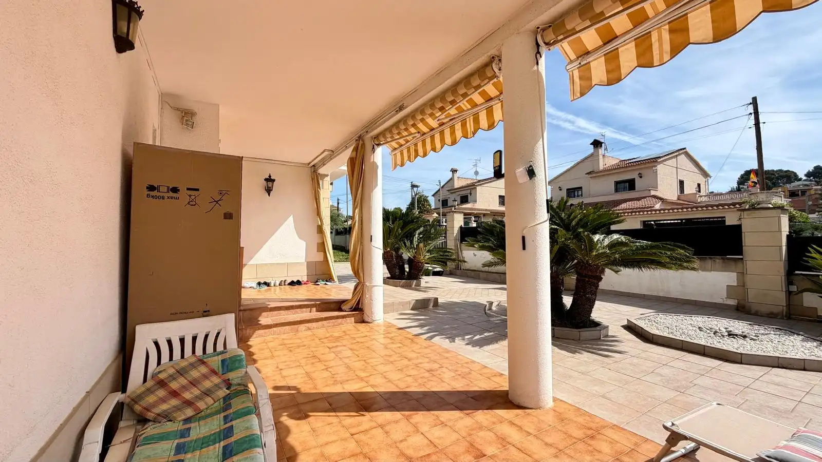 Terraza de Casa o chalet en venta en Cunit con Amueblado y Horno