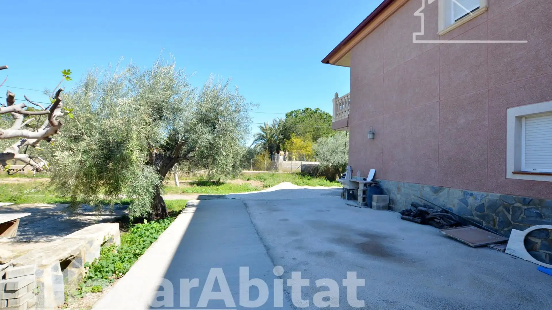 Jardín de Casa o chalet en venta en Alicante / Alacant con Aire acondicionado, Jardín privado y Terraza