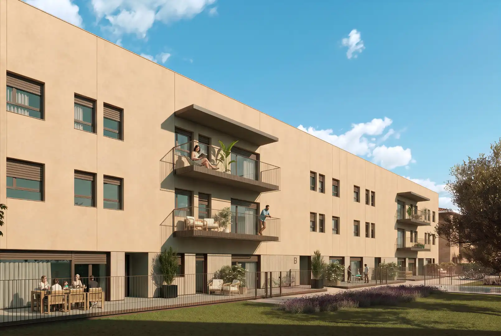 Rez-de-chaussée neuf avec piscine à vendre à Carrer de Joan Minuart 1, imagen 4