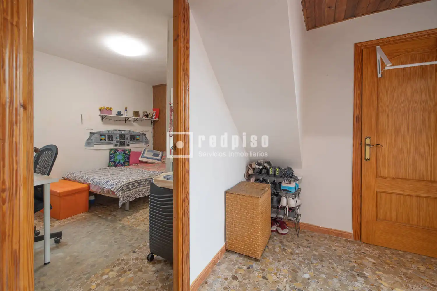 Dormitori de Casa o xalet en venda en Casarrubios del Monte amb Calefacció, Jardí privat i Terrassa