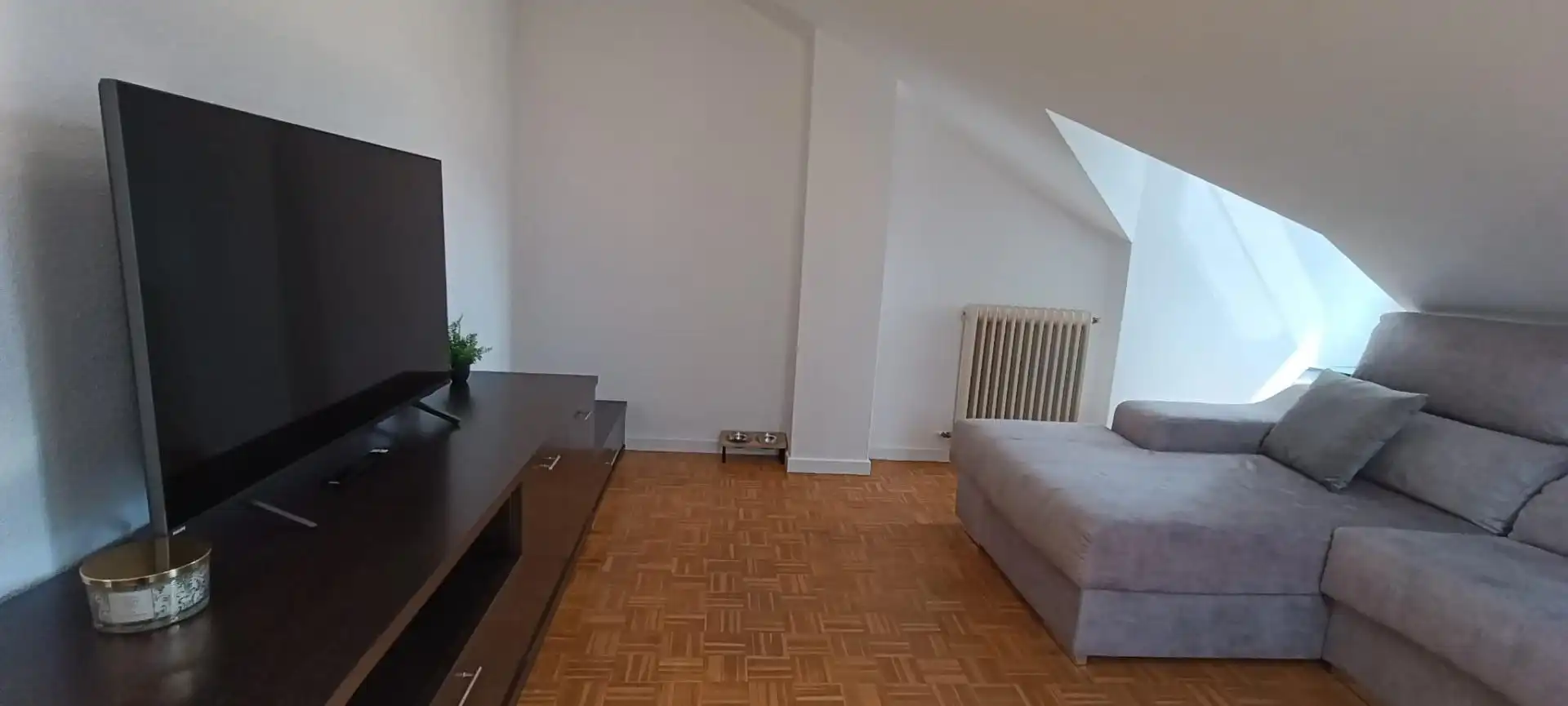 Sala de estar de Ático en venta en Mansilla de las Mulas