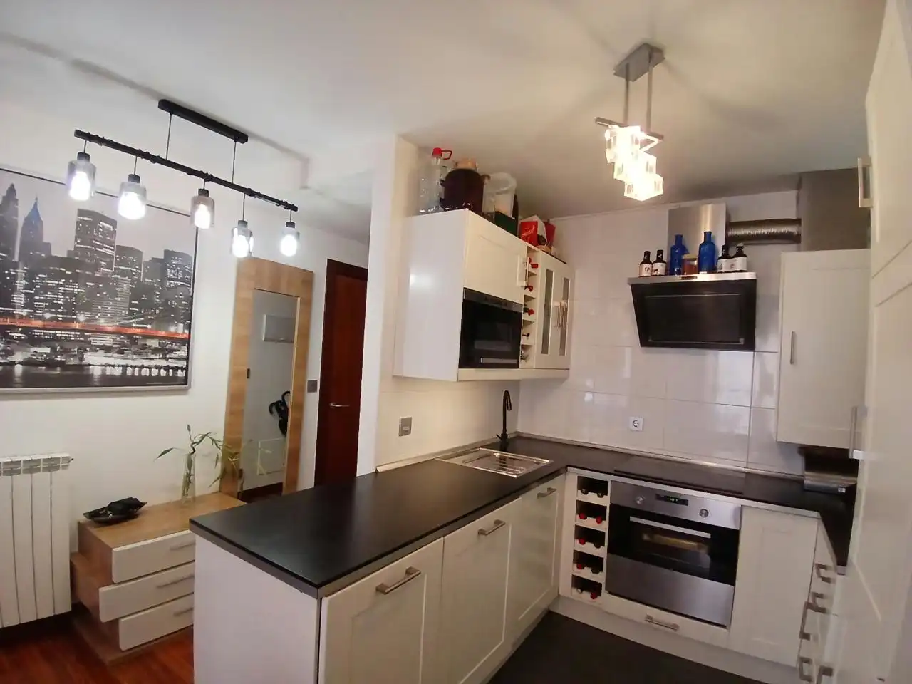 Kitchen of Flat for sale in Castro-Urdiales  with Heating and Furnished