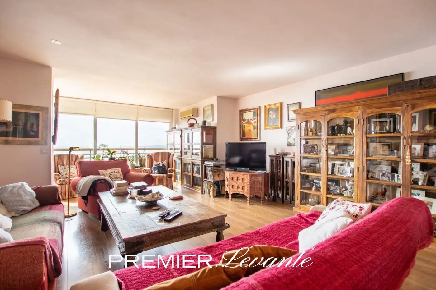 Sala de estar de Piso en venta en Alicante / Alacant con Aire acondicionado, Calefacción y Jardín privado