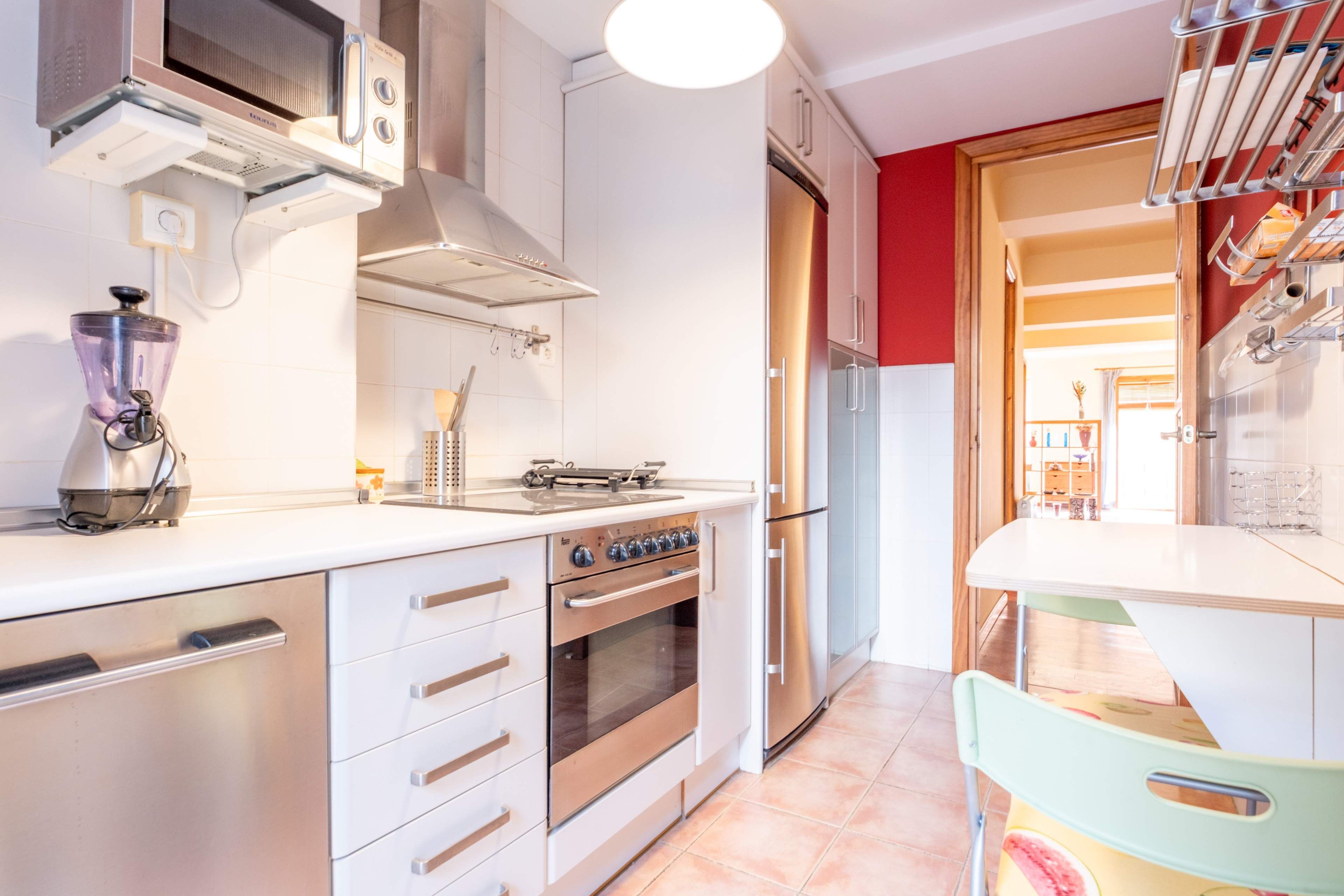 Cocina de Piso en venta en  Zaragoza Capital con Calefacción, Parquet y Terraza