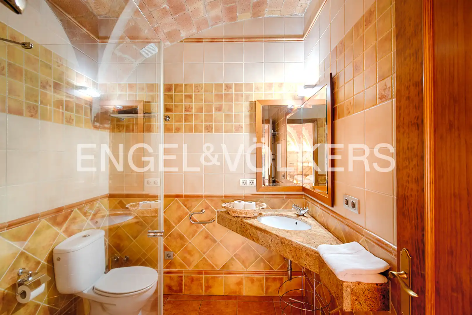 Baño de Casa o chalet en venta en Espolla con Aire acondicionado, Jardín privado y Terraza