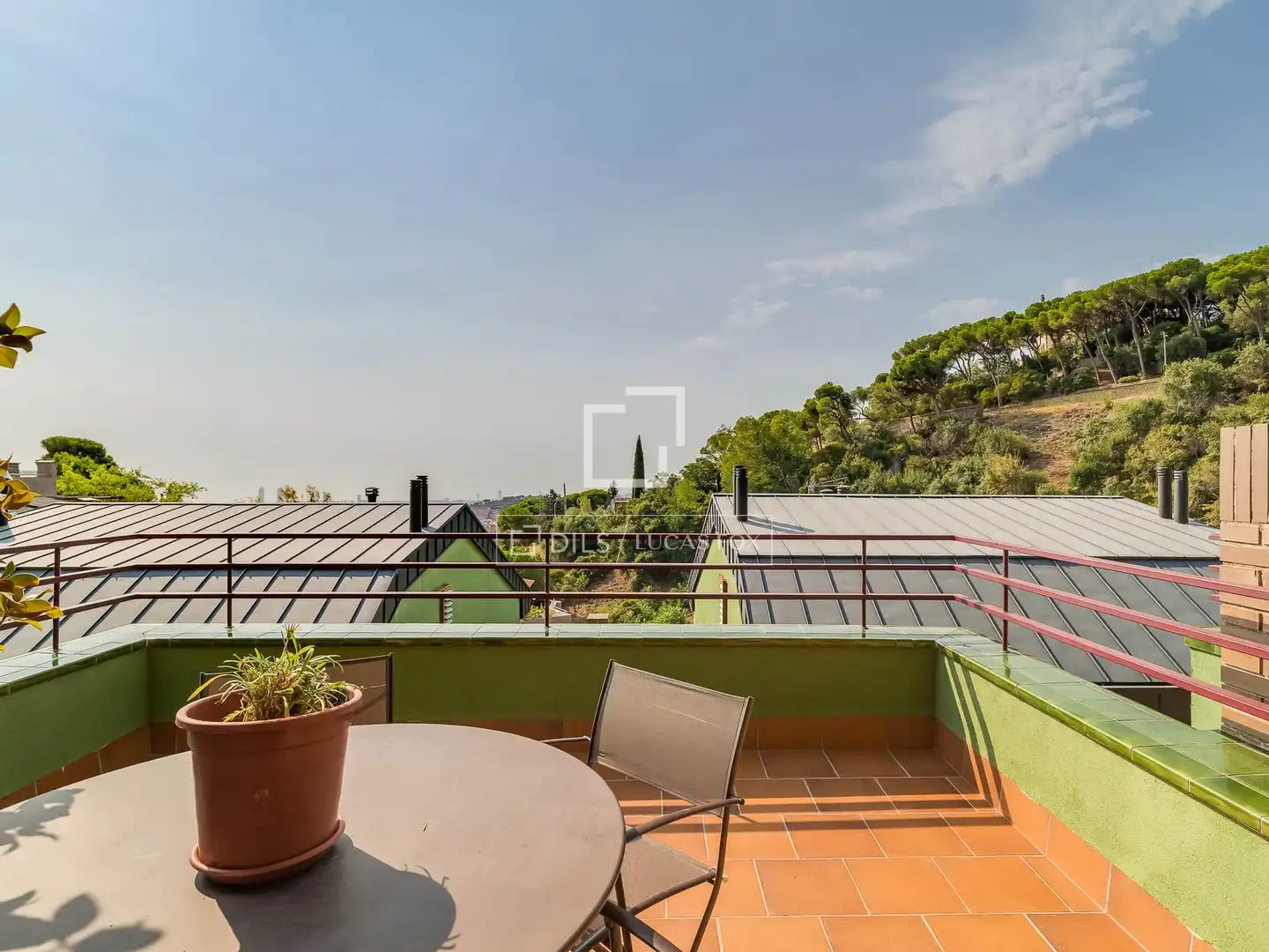 Terraza de Casa o chalet de alquiler en Barcelona con Aire acondicionado, Calefacción y Jardín privado