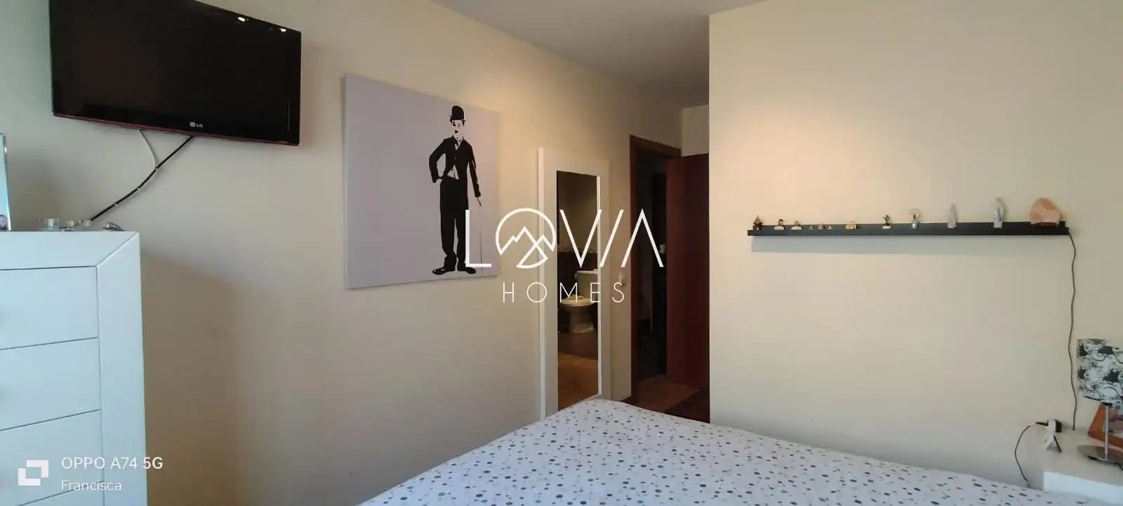Bedroom of Flat for sale in Oeste