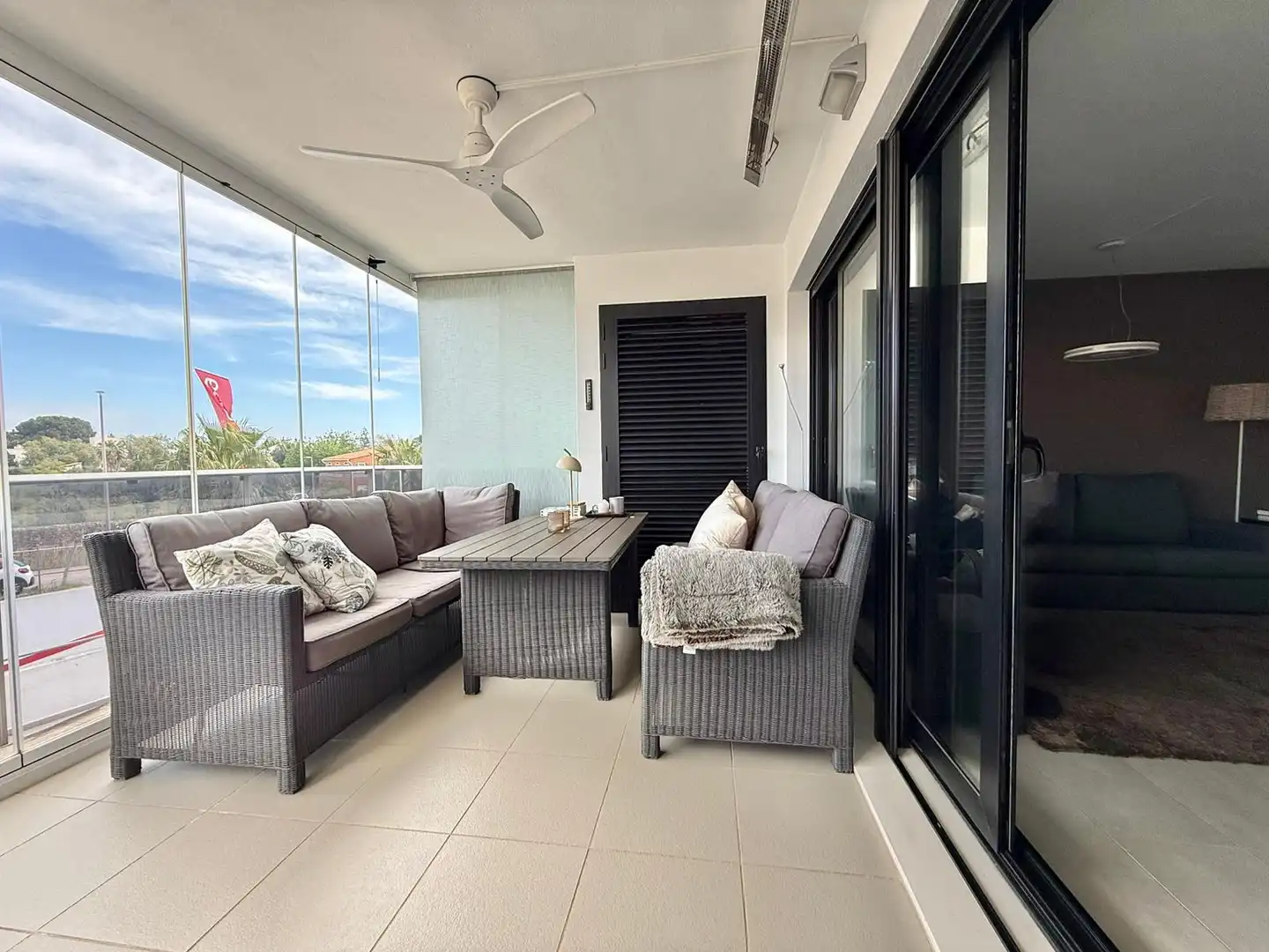 Terraza de Apartamento en venta en Dénia con Aire acondicionado, Calefacción y Terraza