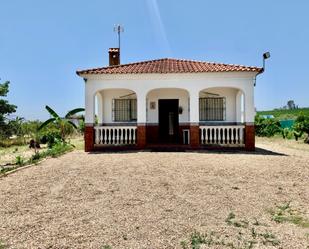 Exterior view of House or chalet for sale in Villaverde del Río  with Terrace and Swimming Pool