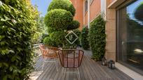 Terrace of House or chalet for sale in  Barcelona Capital  with Air Conditioner, Private garden and Parquet flooring
