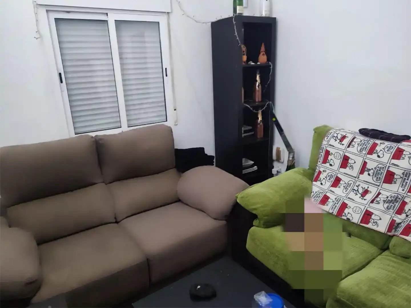 Sala de estar de Piso para compartir en Sevilla con Aire acondicionado, Parquet y Amueblado
