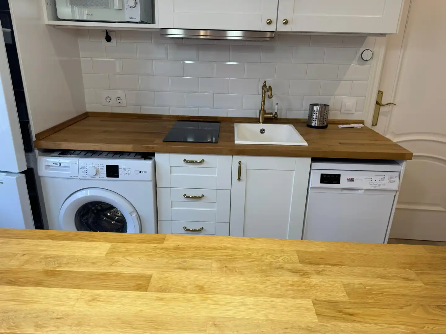 Kitchen of Flat for rent in Alcázar de San Juan  with Air Conditioner, Heating and Furnished