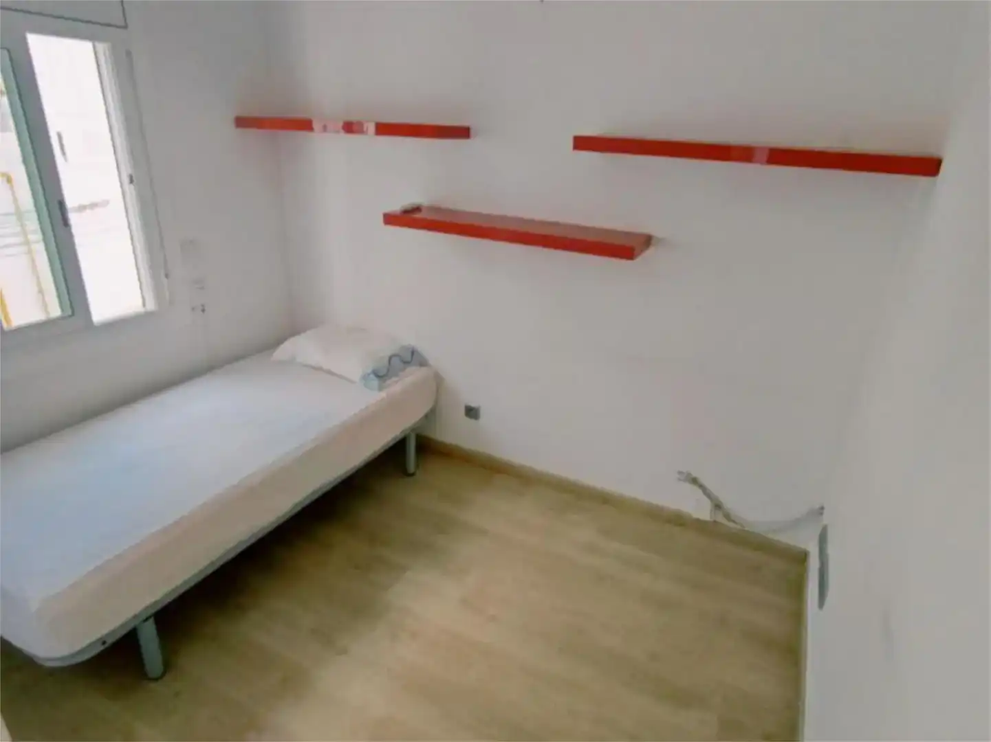 Schlafzimmer von Wohnung zur Miete in Barcelona mit Klimaanlage, Parkett und Möbliert