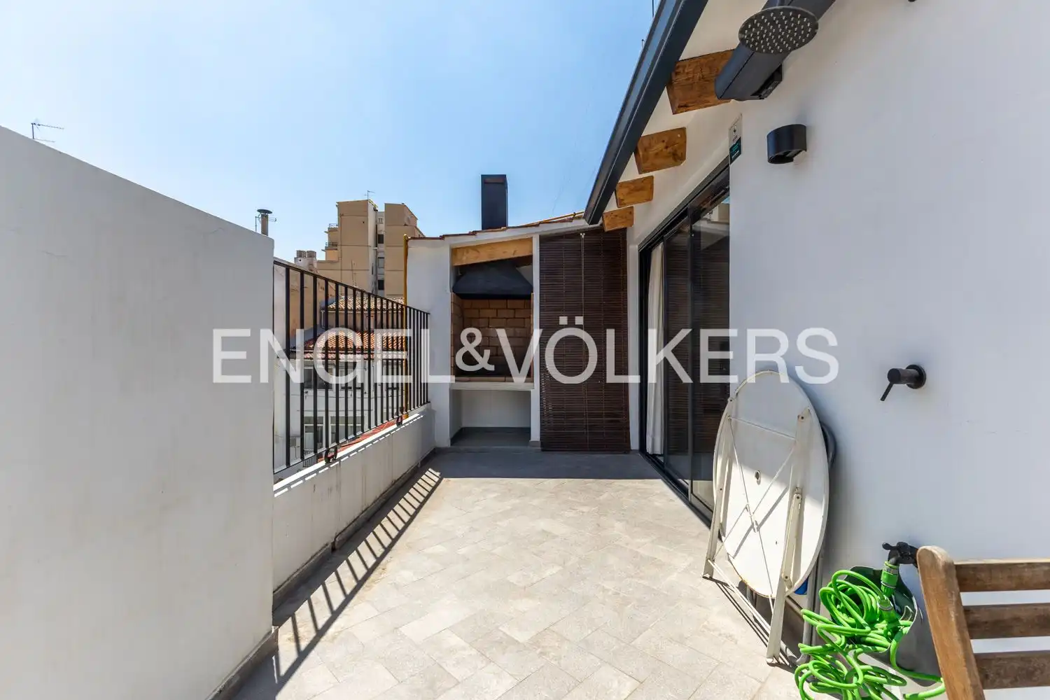 Terraza de Piso de alquiler en Valencia con Aire acondicionado, Calefacción y Terraza