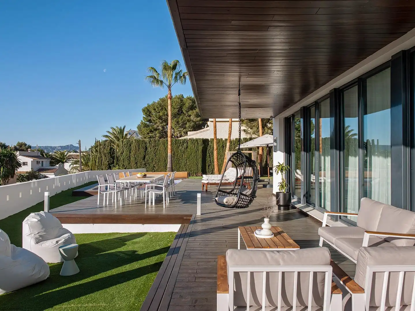 Terrace of Houses for sale in Calpe / Calp  with Air Conditioner, Heating and Private garden