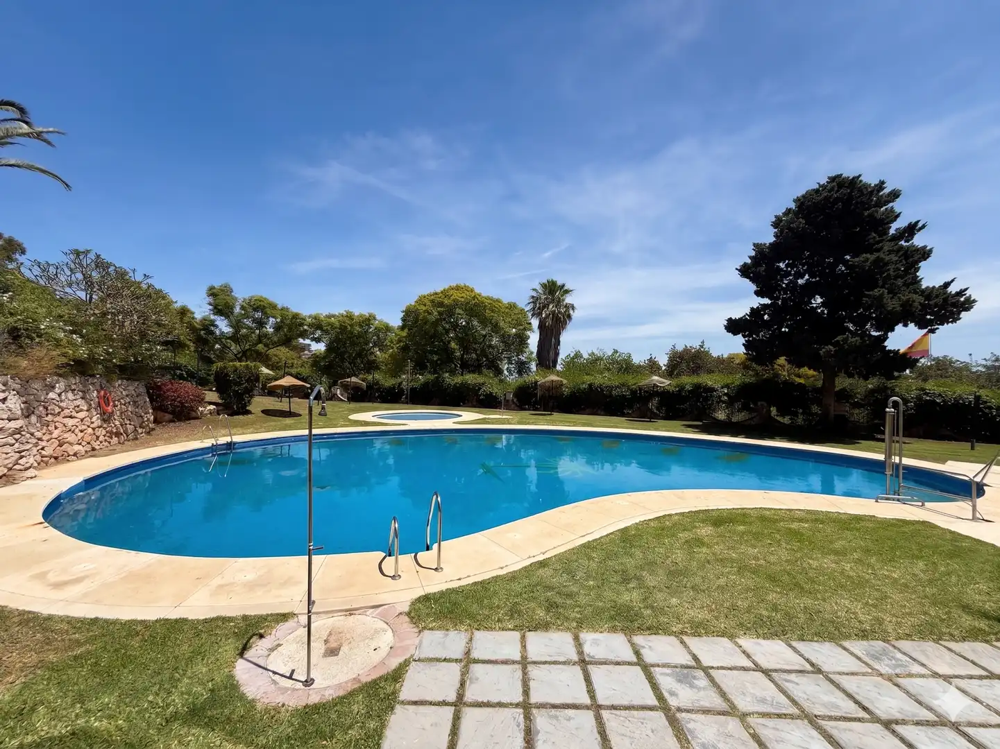 Swimming pool of Apartments for sale in Benalmádena  with Air Conditioner, Terrace and Swimming Pool