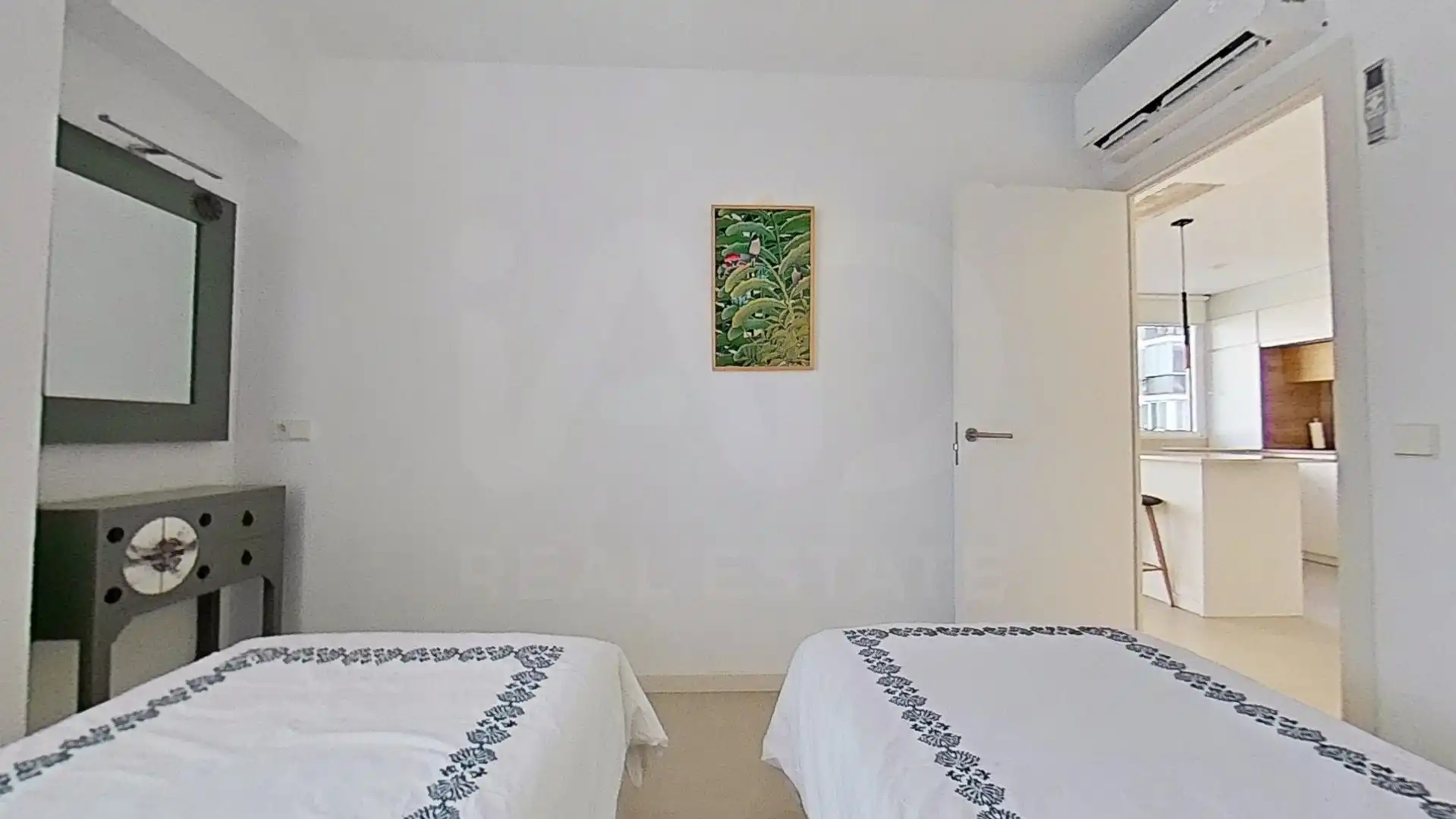 Schlafzimmer von Wohnung zur Miete in Benicasim / Benicàssim mit Klimaanlage, Terrasse und Schwimmbad