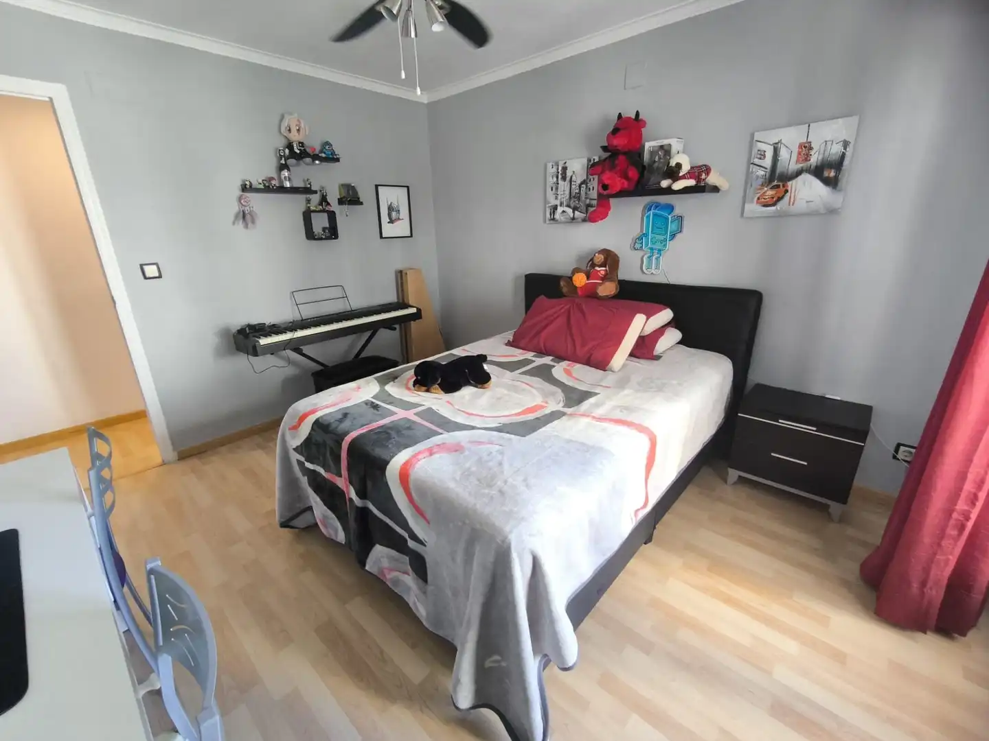 Schlafzimmer von Wohnung zum Verkauf in Alcoy / Alcoi mit Klimaanlage und Abstellraum