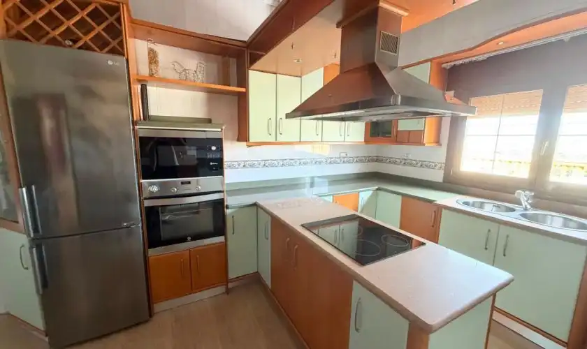 Küche von Haus oder Chalet zum Verkauf in Carboneras mit Klimaanlage, Heizung und Privatgarten