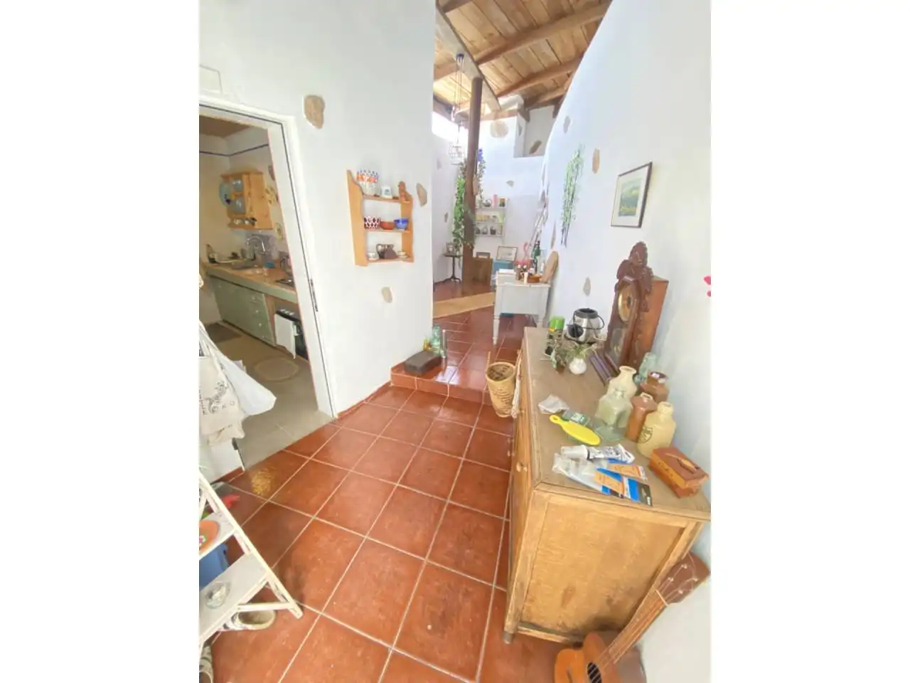 Cuina de Finca rústica en venda en Fasnia amb Jardí privat, Terrassa i Moblat