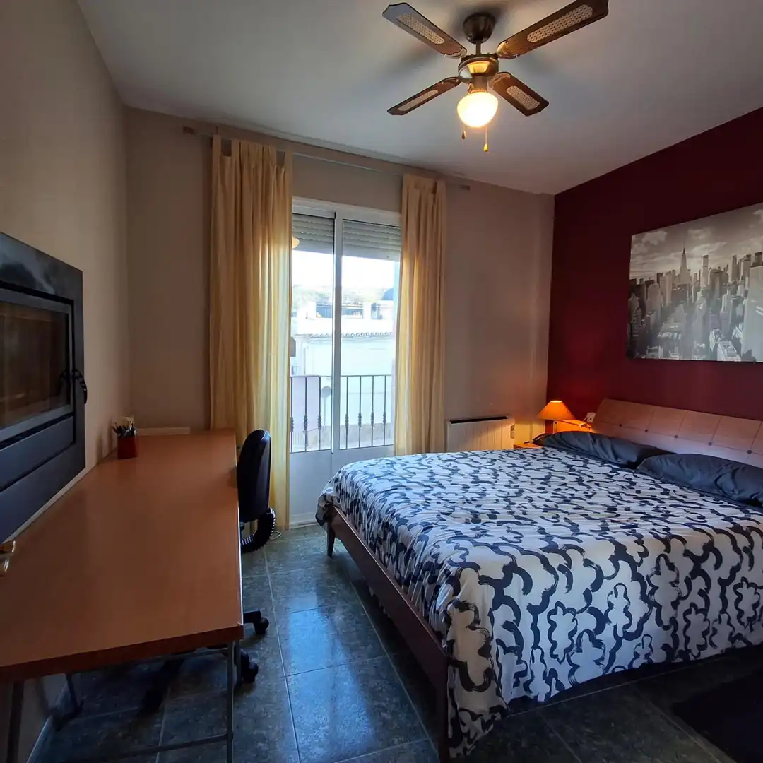 Bedroom of Flat for sale in Fondón  with Air Conditioner, Private garden and Furnished
