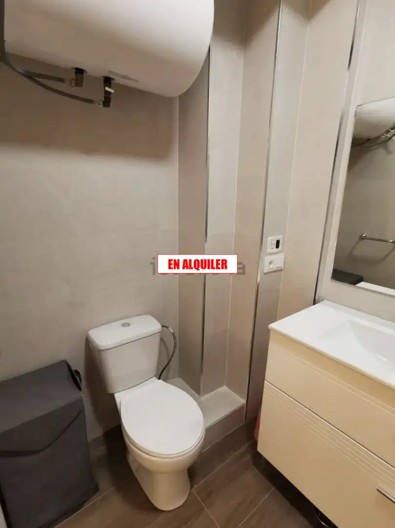 Bathroom of Flat for rent in Ciudad Real  with Heating, Terrace and Furnished