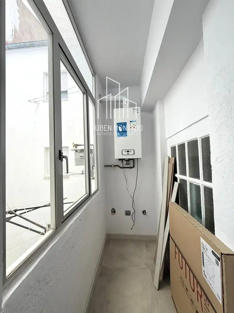 Balcony of Flat for rent in Salamanca  with Heating, Parquet flooring and Terrace