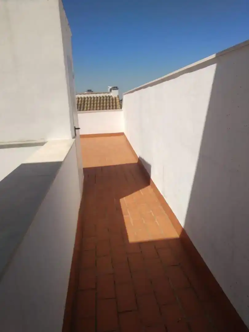 Balcony of Flat for sale in Montilla  with Air Conditioner, Storage room and Furnished