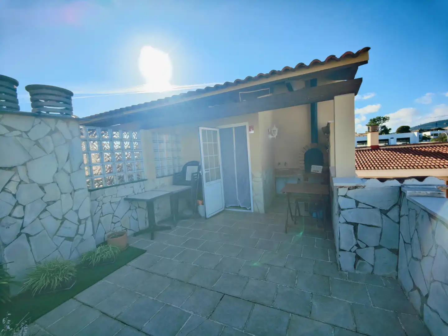 Terraza de Casa adosada en venta en  Palma de Mallorca con Aire acondicionado, Calefacción y Terraza