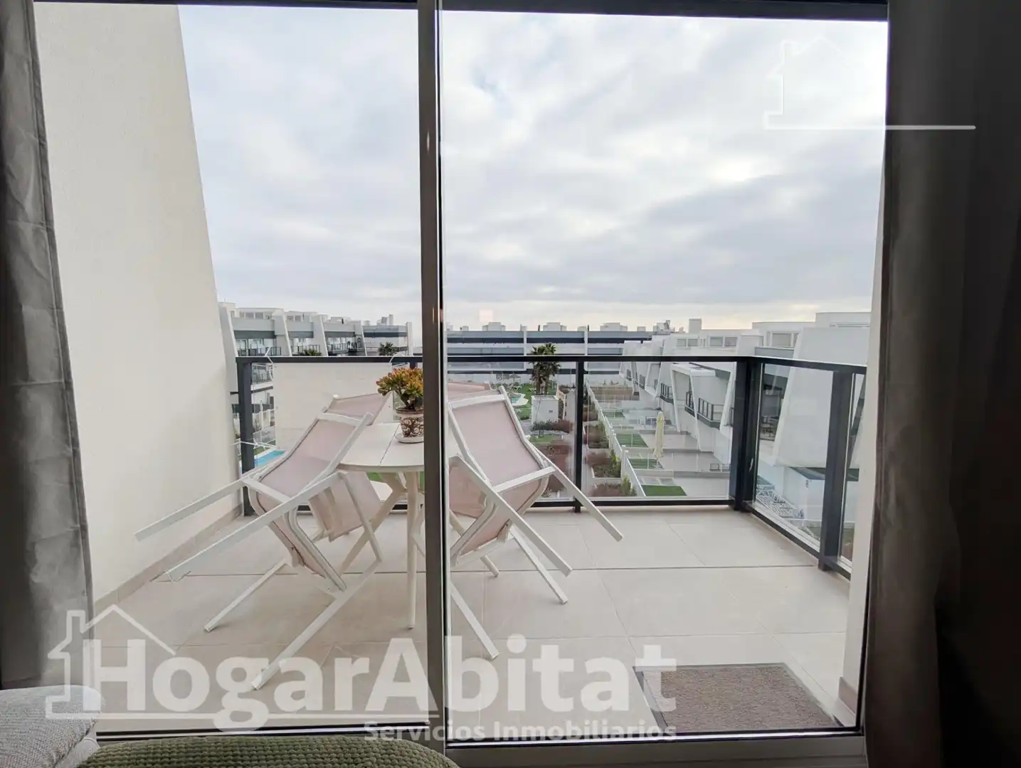 Terraza de Ático en venta en Santa Pola con Aire acondicionado, Parquet y Terraza