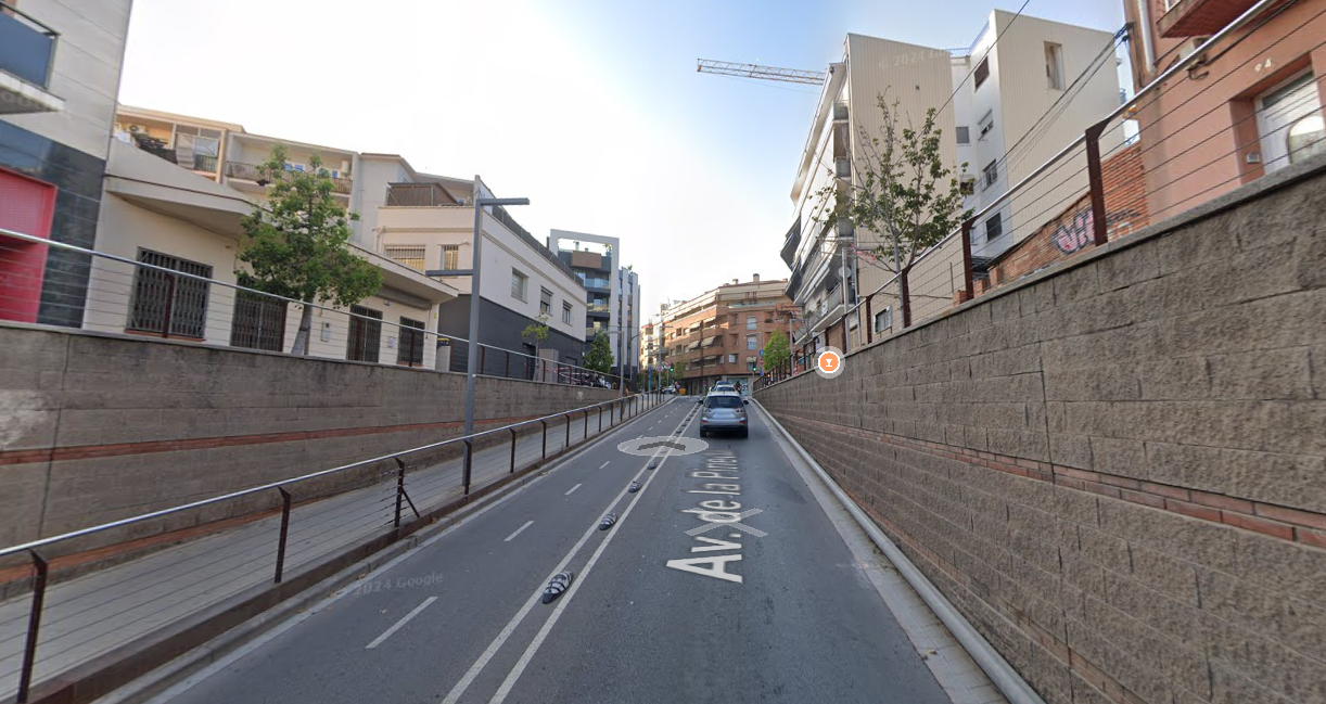 Vista exterior de Edificio en venta en Castelldefels