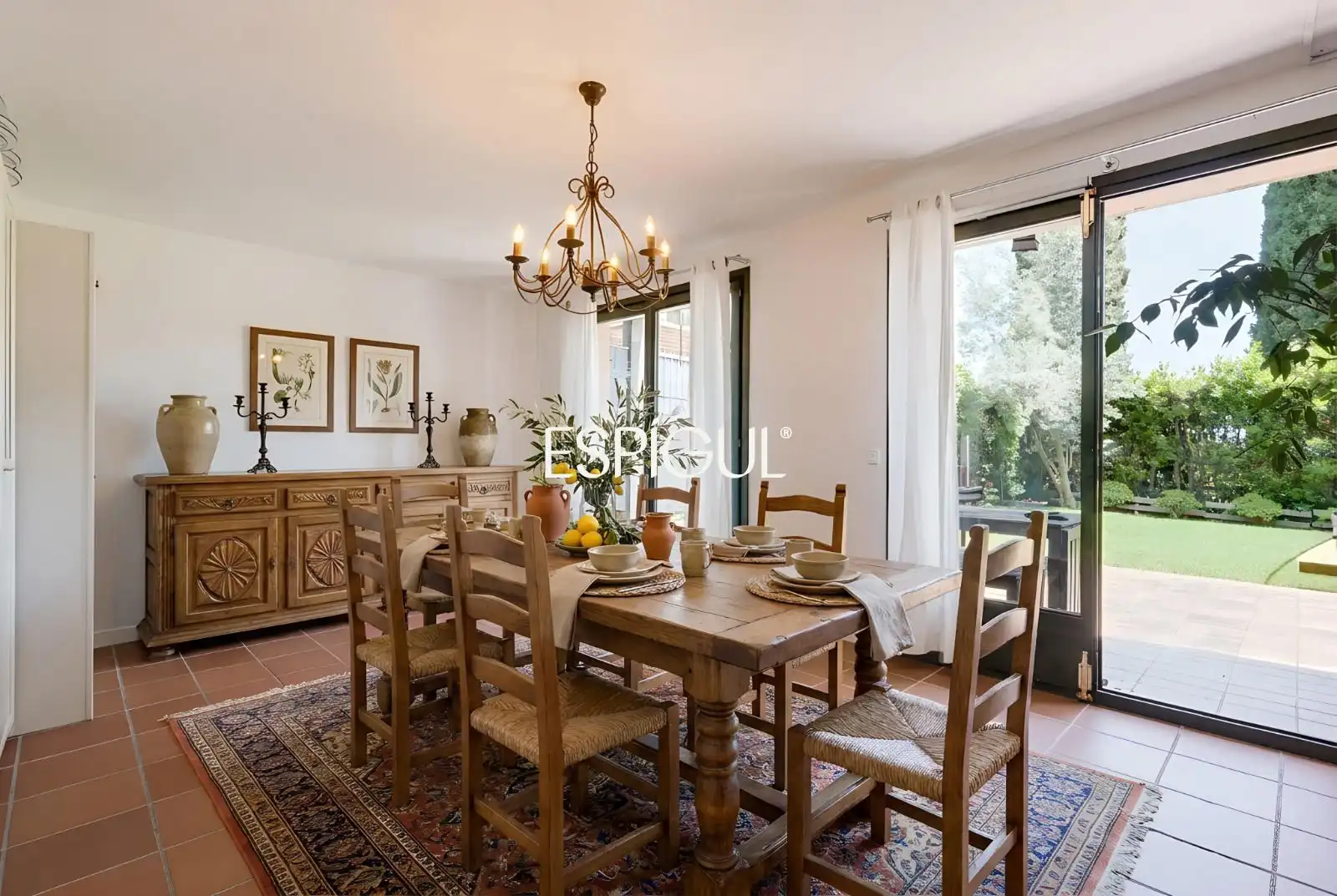 Comedor de Casa adosada en venta en Albons con Aire acondicionado, Calefacción y Jardín privado