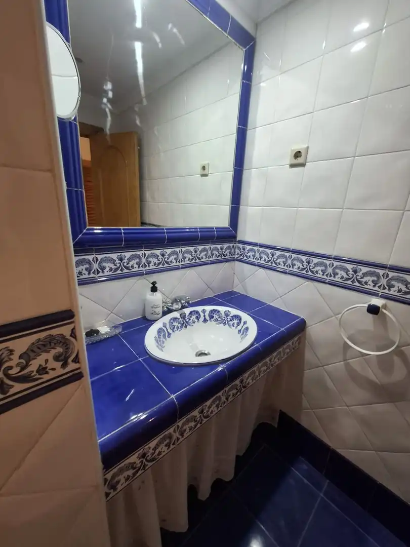 Badezimmer von Wohnungen zur Miete in Torremolinos mit Terrasse, Abstellraum und Möbliert