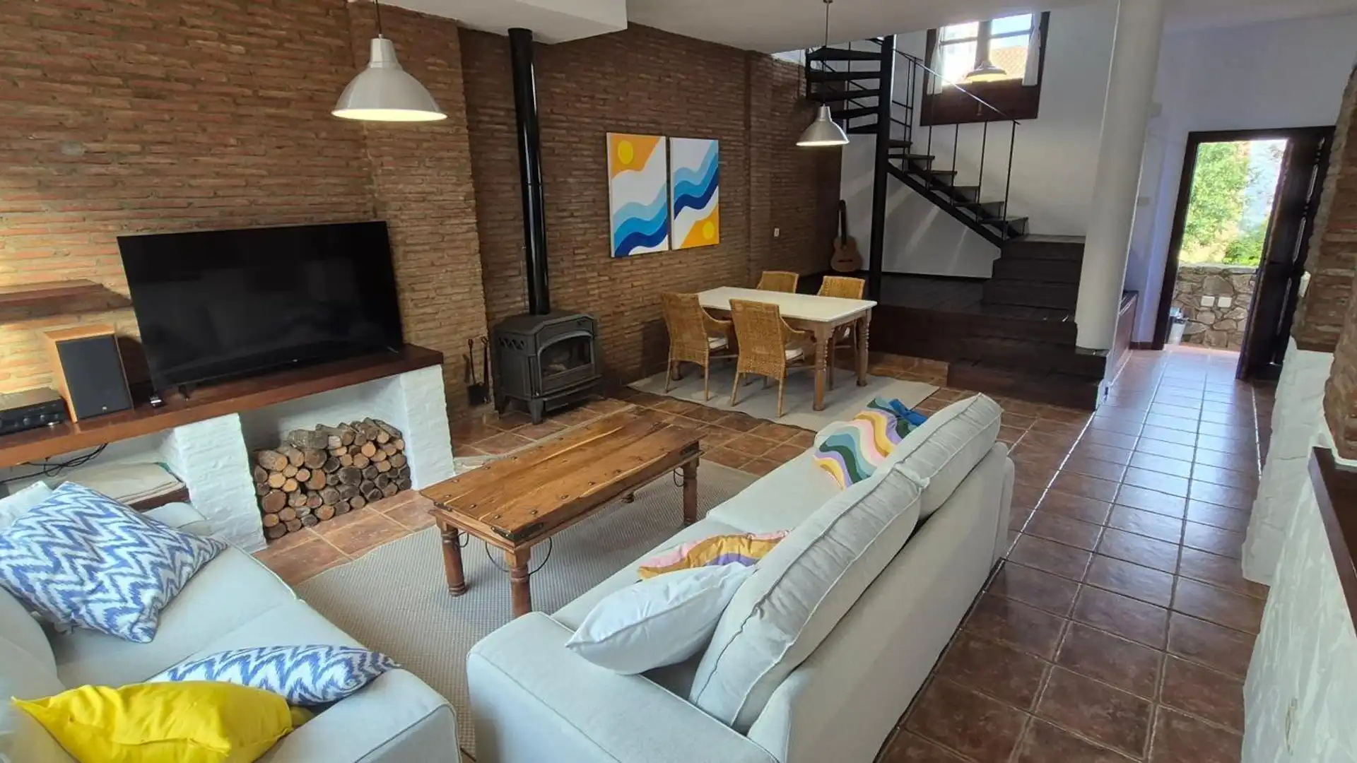 Sala de estar de Casa o chalet en venta en Antequera con Aire acondicionado, Terraza y Trastero