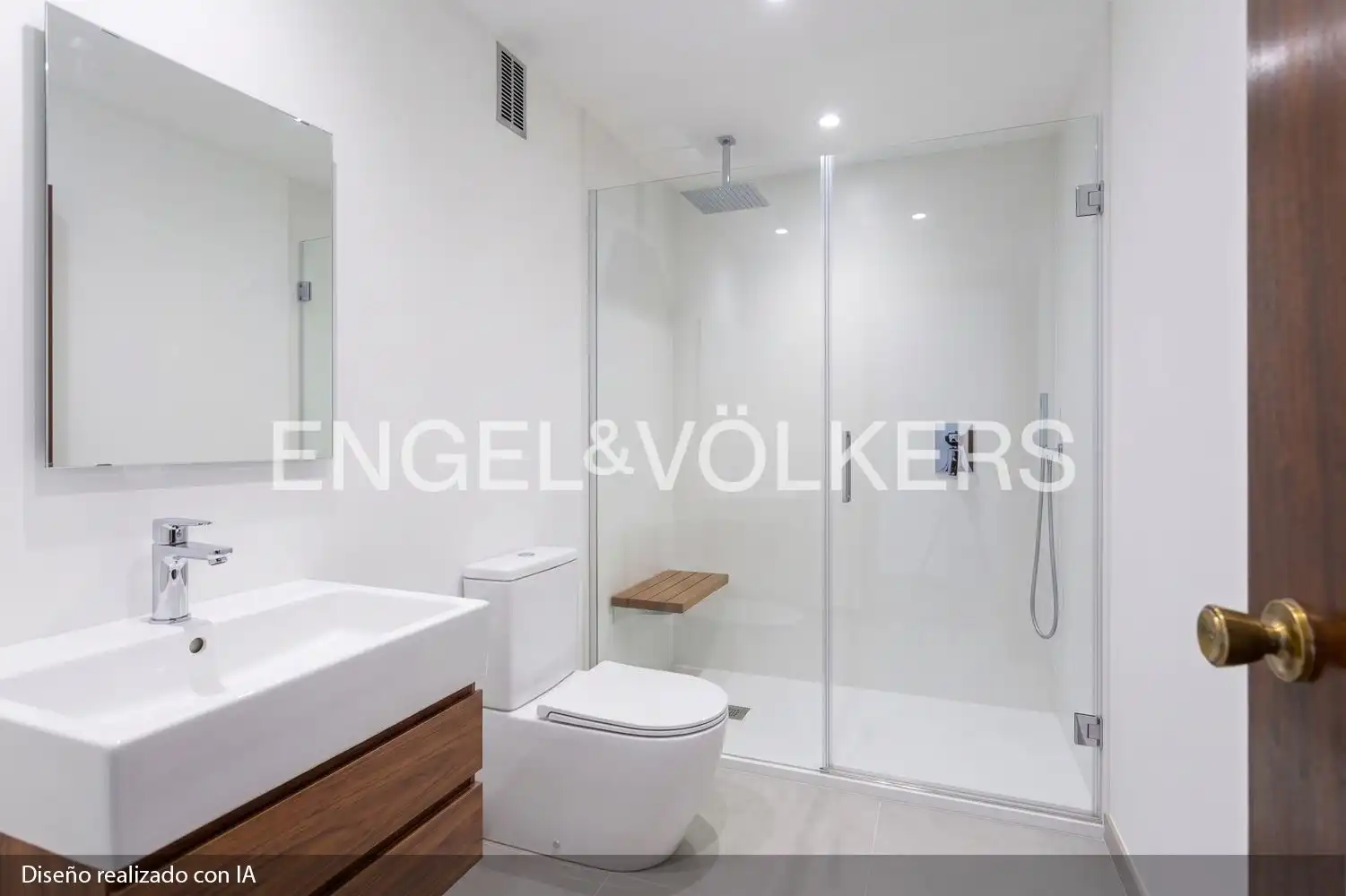 Baño de Piso en venta en Madrid con Calefacción, Parquet y Terraza