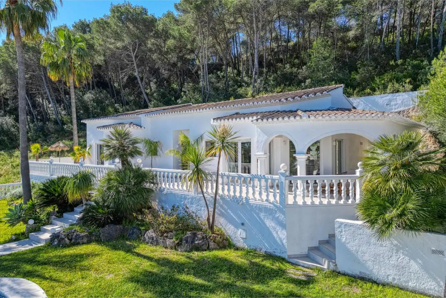 Vista exterior de Casa o chalet en venta en Jávea / Xàbia con Aire acondicionado, Calefacción y Jardín privado