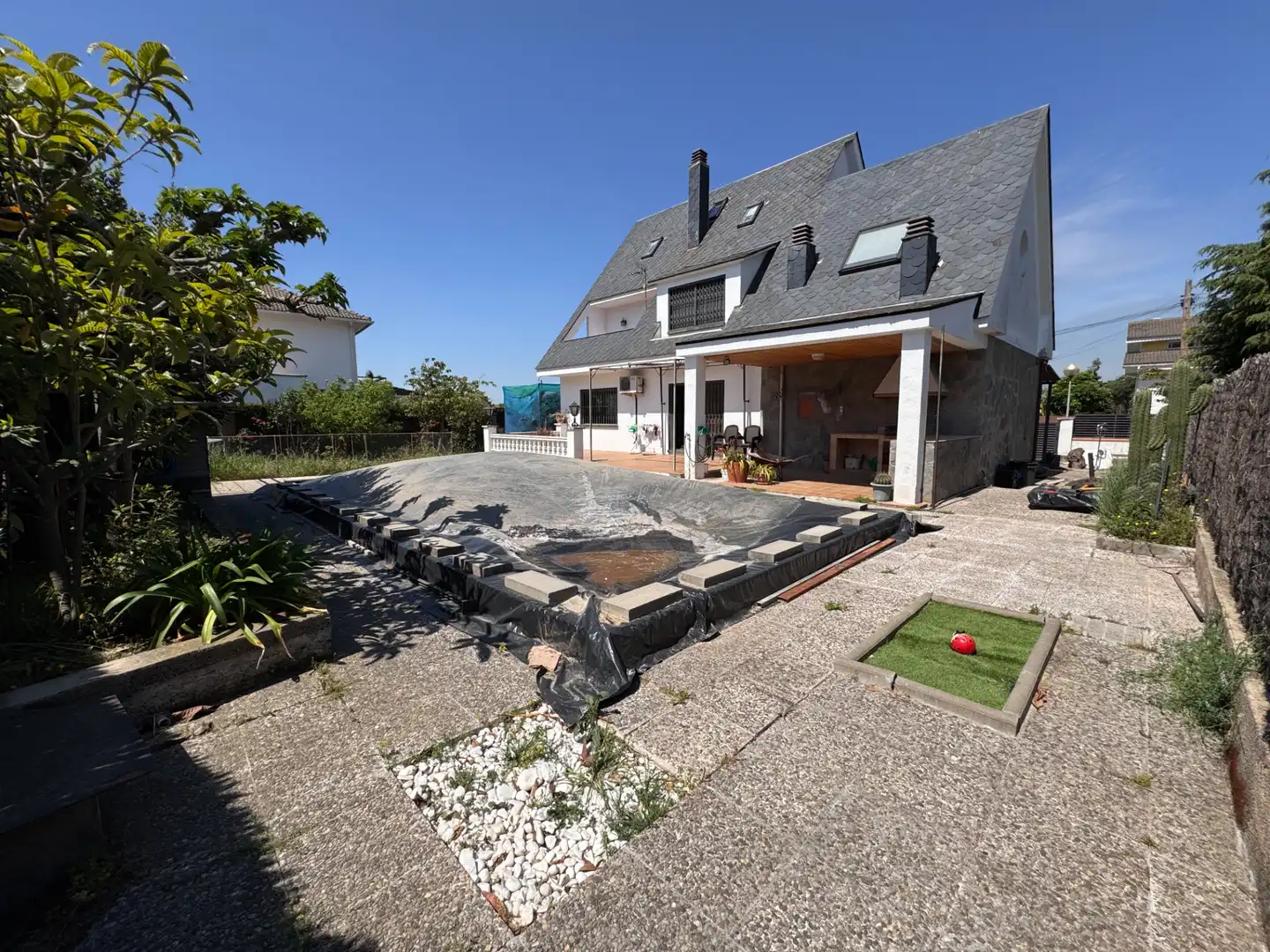 Terraza de Casa o chalet en venta en Llinars del Vallès con Aire acondicionado, Calefacción y Terraza