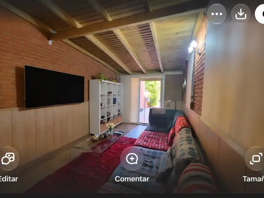 Sala d'estar de Casa adosada en venda en Reus amb Aire condicionat, Parquet i Terrassa