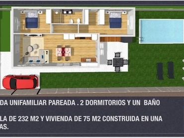 Casa amb jardí en venda a Antares