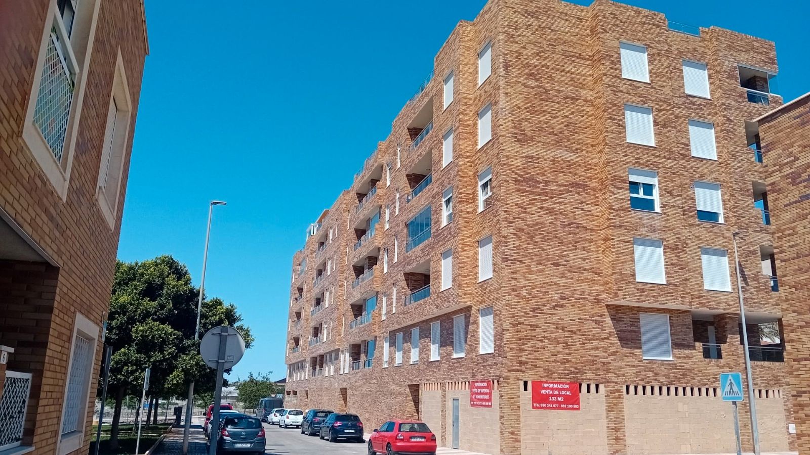 Exterior view of Flat for sale in Roquetas de Mar  with Terrace and Community pool