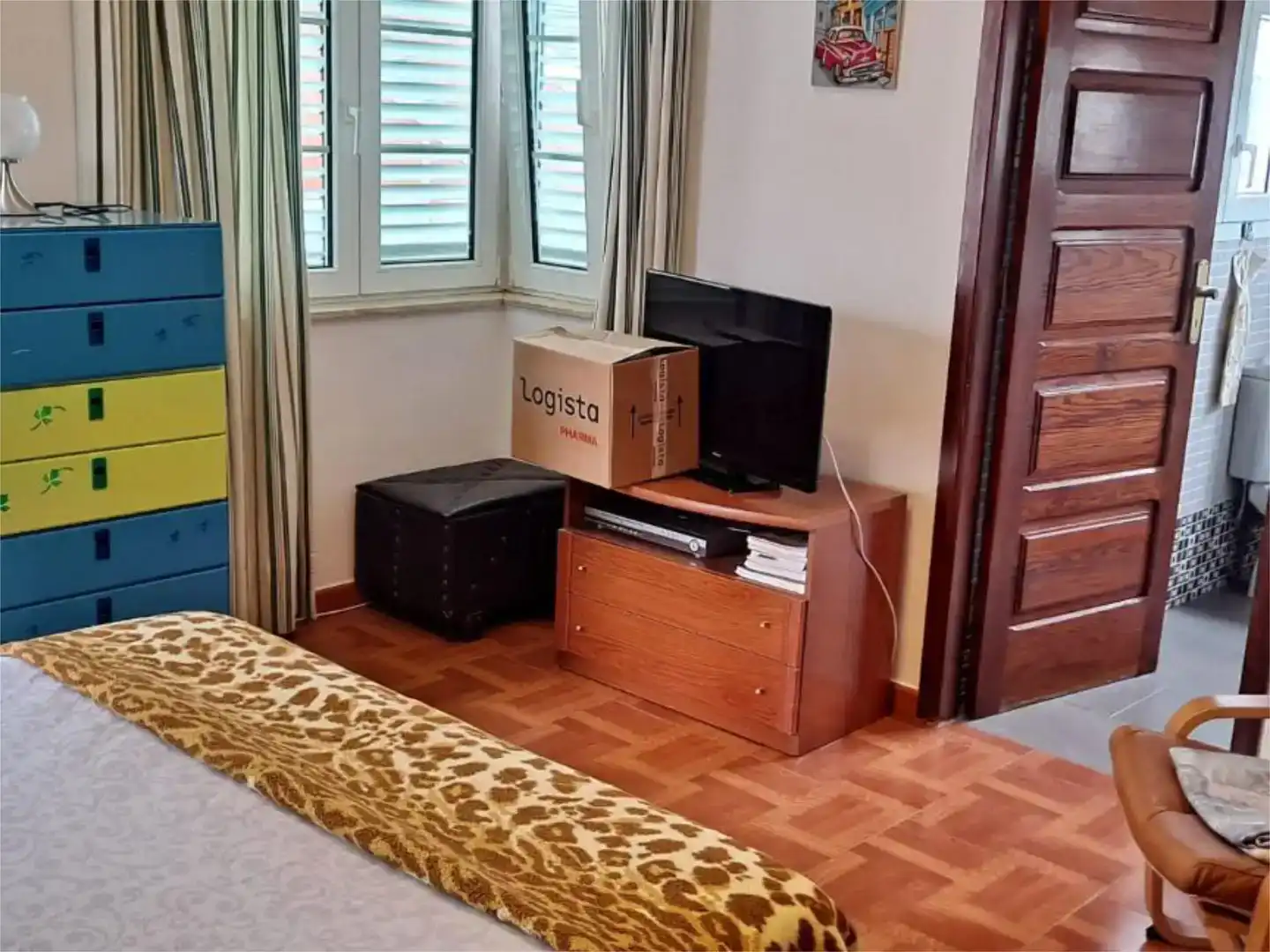 Sala d'estar de Pis en venda en Las Palmas de Gran Canaria amb Aire condicionat, Jardí privat i Parquet