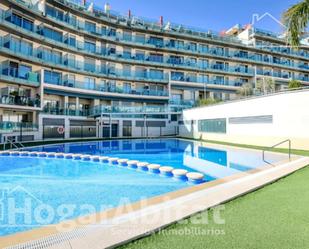 Swimming pool of Flat for sale in Calpe / Calp  with Air Conditioner, Terrace and Balcony