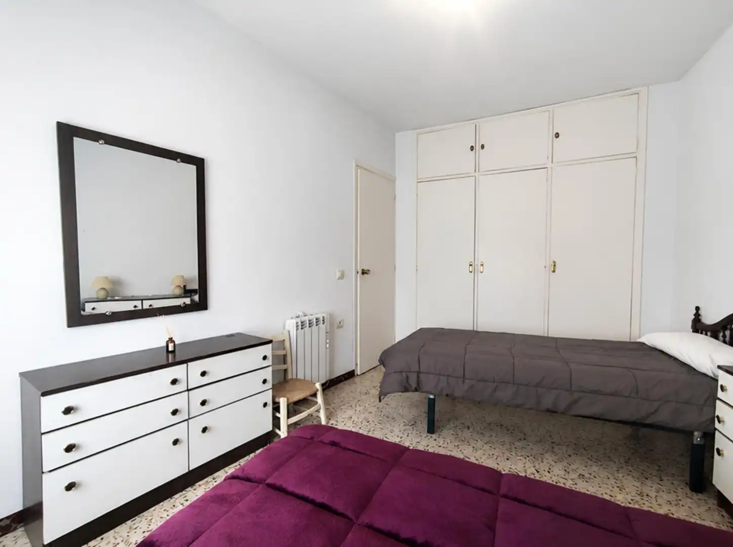 Schlafzimmer von Wohnung zur Miete in Malpartida de Plasencia mit Heizung, Terrasse und Möbliert