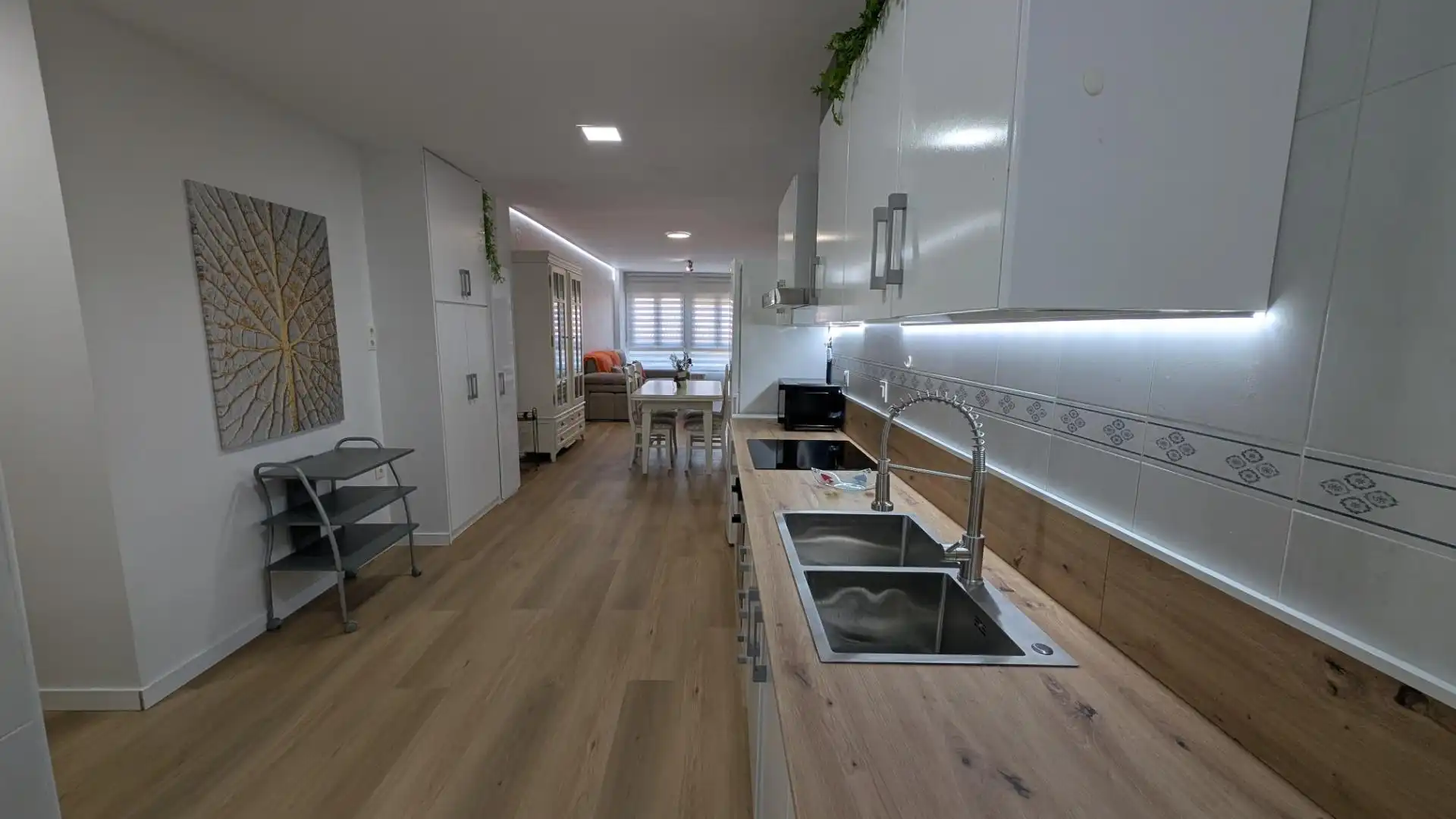 Kitchen of Flat for rent in Armilla  with Heating, Terrace and Furnished