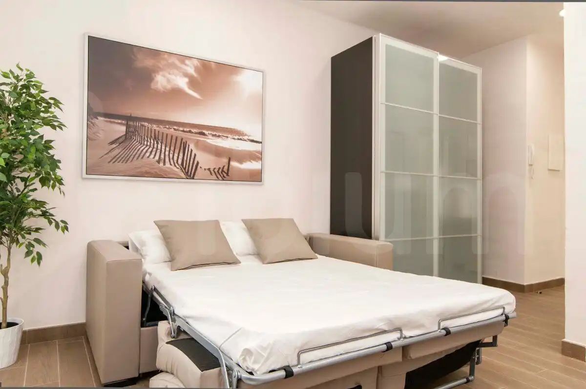 Habitación de Estudio de alquiler en Barcelona con Aire acondicionado, Calefacción y Amueblado