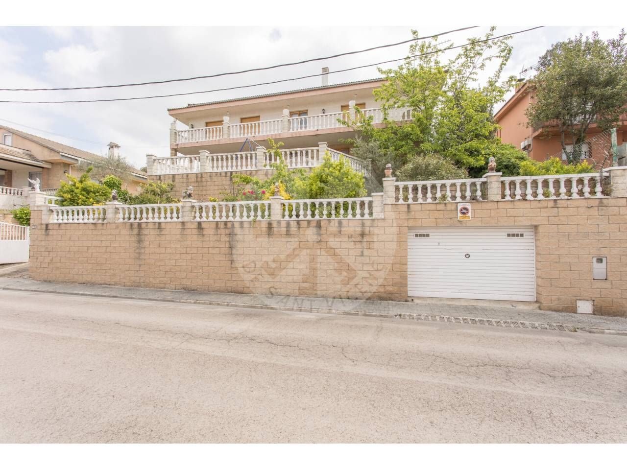 Vista exterior de Casa o xalet en venda en Sant Vicenç de Castellet amb Calefacció, Jardí privat i Terrassa