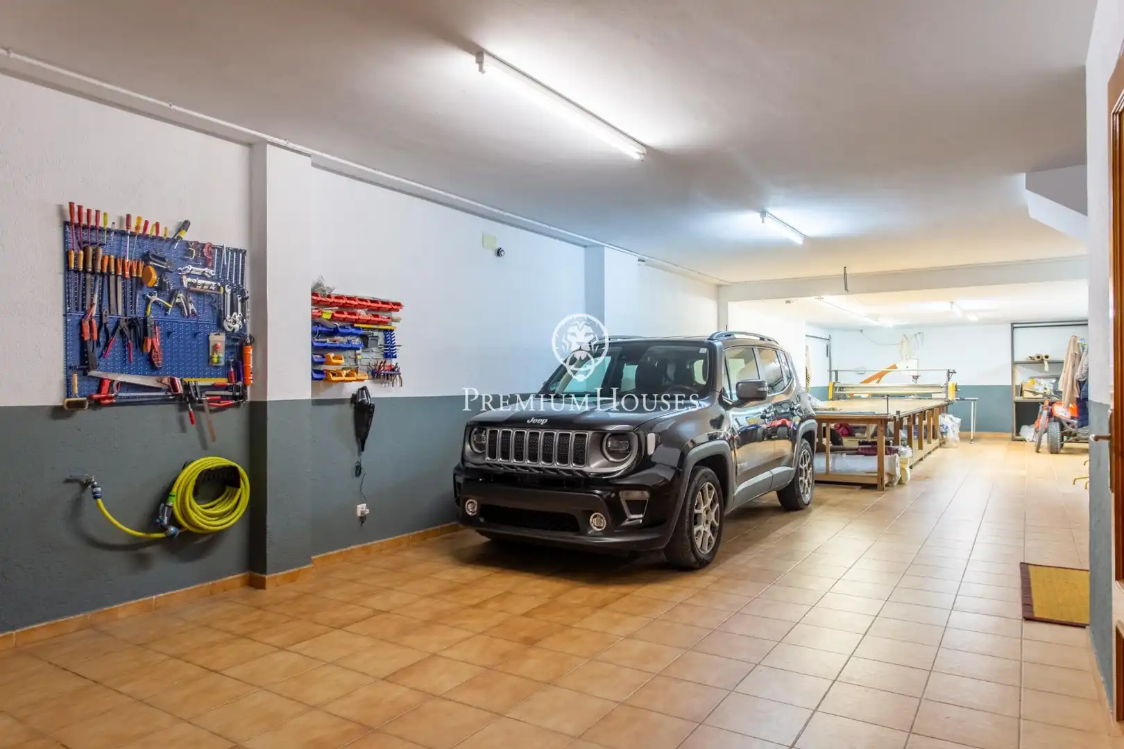 Parking de Casa adosada en venta en Argentona con Calefacción y Terraza